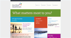 Desktop Screenshot of joinhartfordhealthcare.com