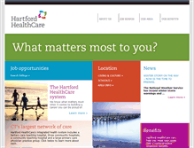 Tablet Screenshot of joinhartfordhealthcare.com